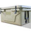65 qt, kaki, refroidisseur de bière, camping, voyage, plage, isolation supérieure, étanchéité, coffre-fort et inhibiteurs, barbecue en caoutchouc robuste, événements extérieurs, intérieur, extérieur,
