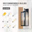 Applique murale en acier noir Schock avec verre haute transparence (ensemble de 4)-1160690582