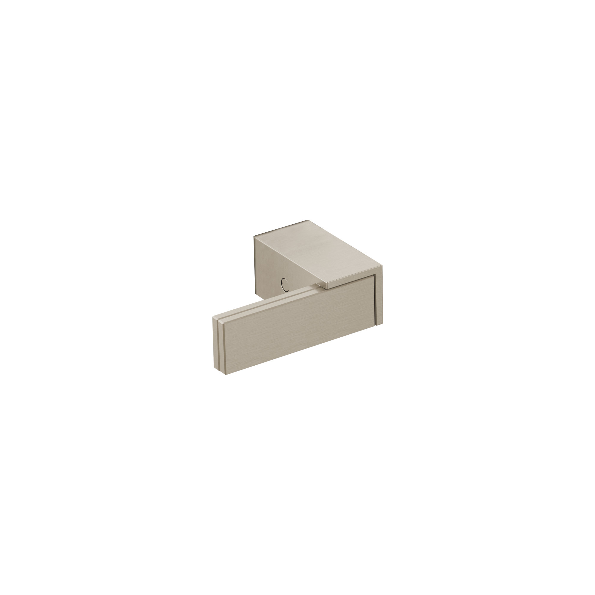 Siderna® Two-Handle Wall Mount Tub Filler, Lever, Brushed Nickel
