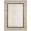 Tapis d'intérieur moderne ivoire Leuchte-1388094915