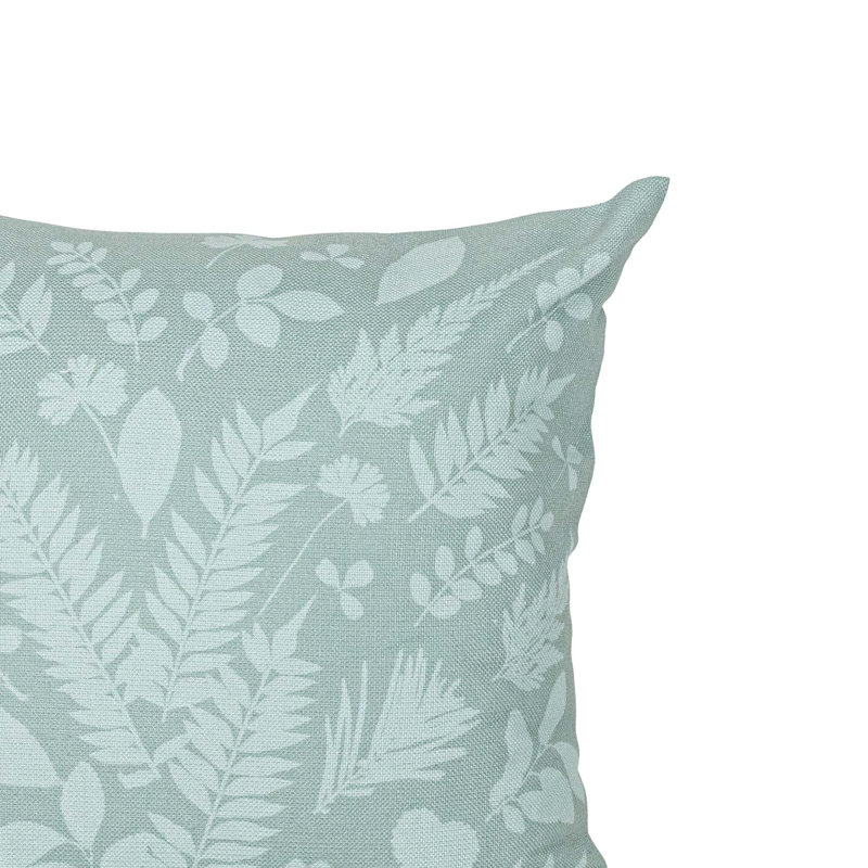 Traditional Fringed Outdoor Throw Pillow