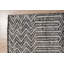Tapis ivoire chic en laine fait à la main-105364592
