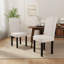 Ensemble de 10 chaises de salle à manger modernes à garniture cloutée-634130795