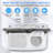 Nina 14.3LBS Compact Twin Tub Portable Washer & Spinning Dryer Combo 7.7Lbs Washer/6.6Lbs Spinner With Drain Pump