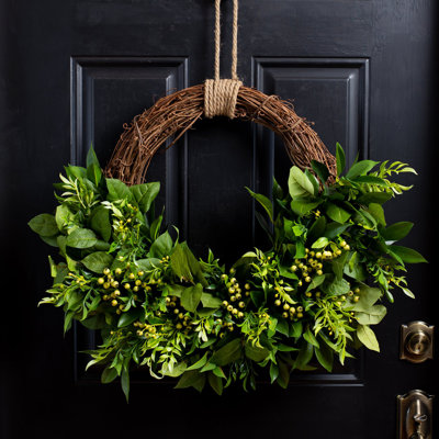 Fresh (Live) Salal Wreath