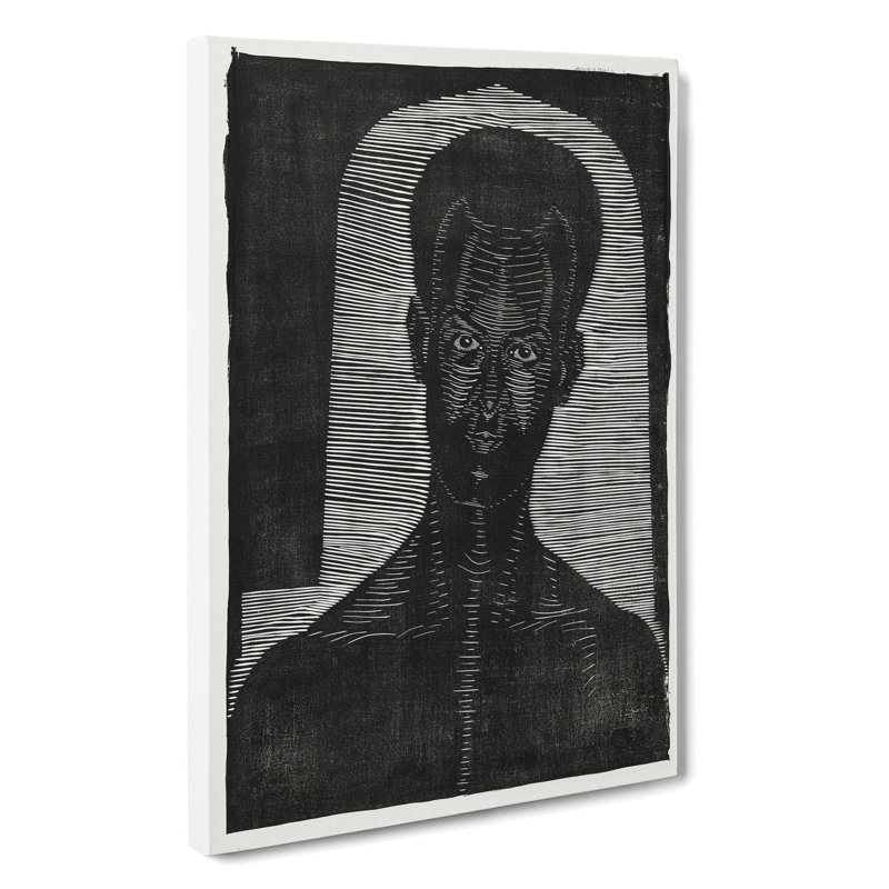 Portrait Of A Man by Samuel De Mesquita - Wrapped Canvas, 91cm H x 60cm W x 3cm D