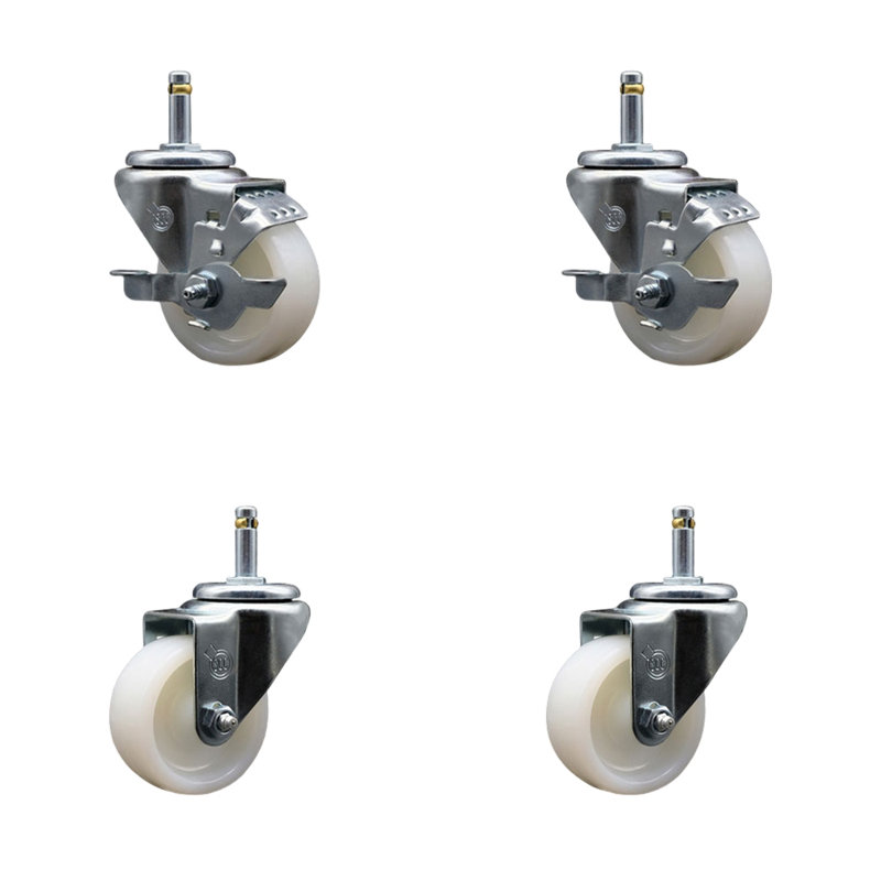4-Piece Nylon Caster Set