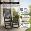 Chaise berçante avec table d'appoint Vermont Porch-1744684477