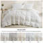  Édredon en fibre de duvet synthétique toutes saisons doux - Insert de couette douillet et moelleux avec pattes de coin pour un ajustement sûr-1795865160-1826081006