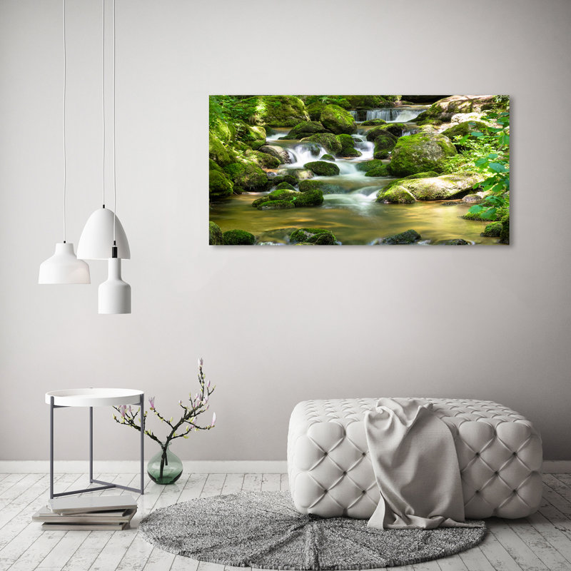 Waterfall - Wrapped Canvas Print