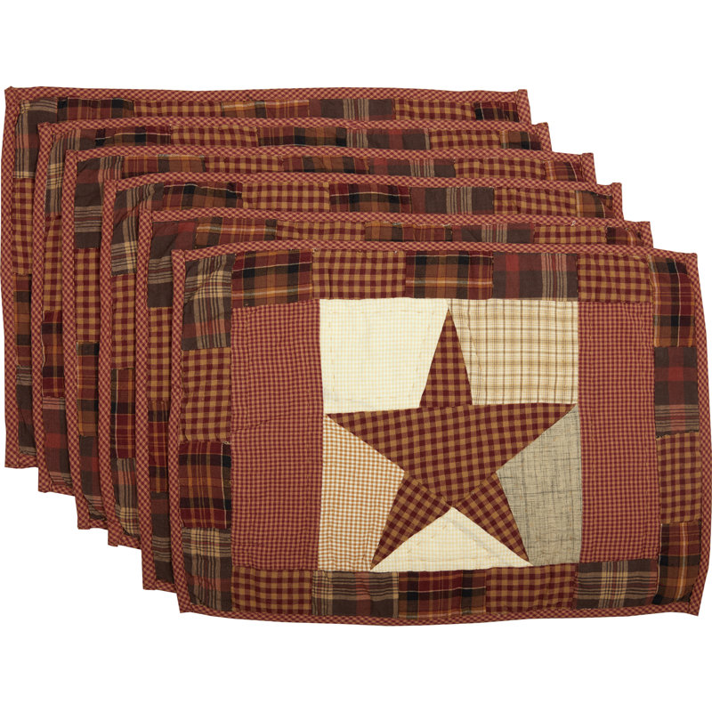 Napperon en coton 18 "Abilene Star