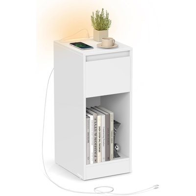 25cm W Particle Board Bedside Table