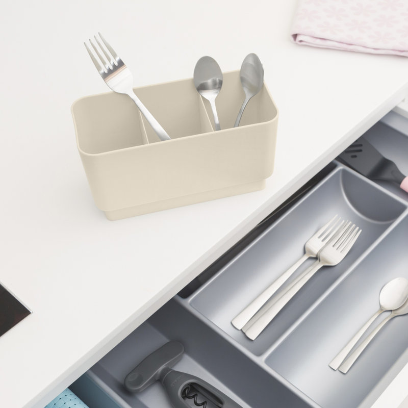 Brabantia SinkSide Dish Drying Rack, Soft Beige
