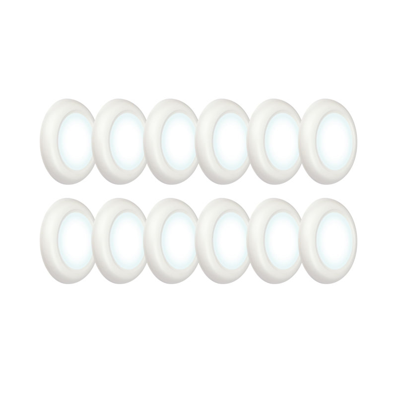 Plafonnier encastré 6 po à DEL - intensité variable, rondelle mince - lumière DEL écoénergétique - luminaire polyvalent facile à installer