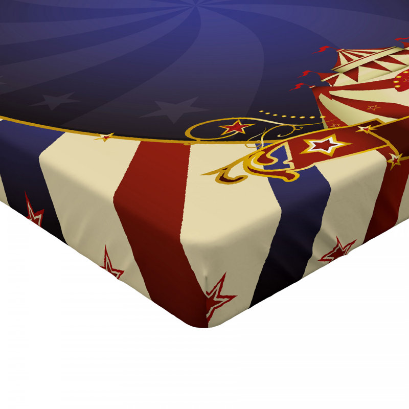 Drap-housse pour ruban carnival tente, Drap-housse de taille simple