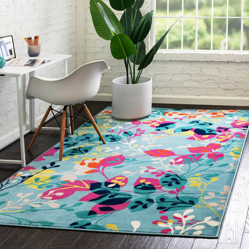 Analiese Floral Indoor Rug, Rectangle 10' x 14'