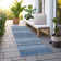 Jurnee Washable Striped Indoor / Outdoor Rug