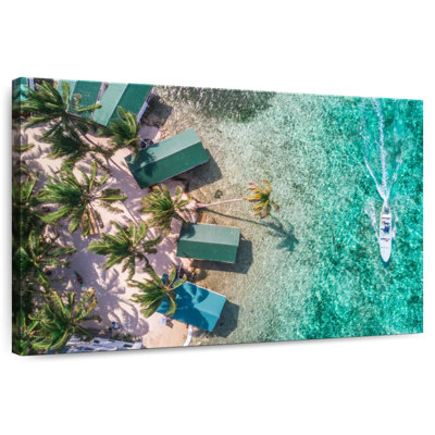 Lilie Tobacco Caye Aerial View