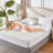 BEDLORE® Noiseless Waterproof Bamboo Mattress Protector, Hypoallergenic 3D Air Fabric Breathable Mattress Cover, Washable Mattress Pad with 6"-18" Deep Pocket-102842382-102842381