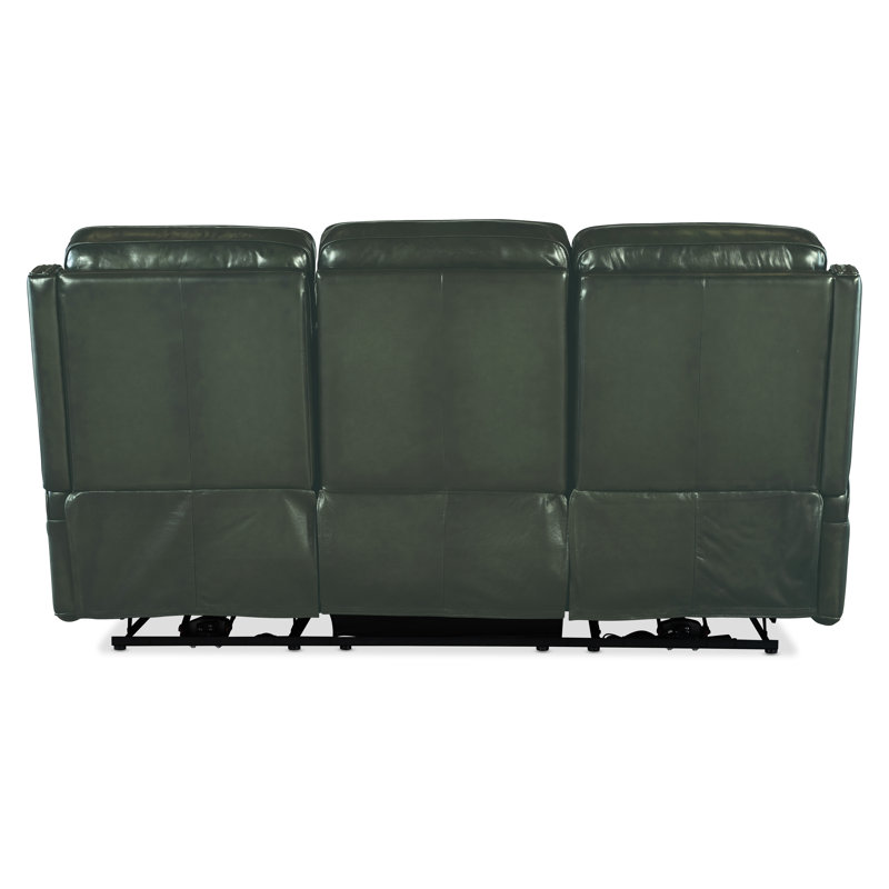 MS Leather Sofa, Green