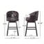 Tabouret de bar pivotant à 360 degrés-336643253