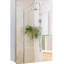 Armoire à pharmacie murale avec miroir, armoire de toilette avec porte à charnières