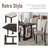 6-Piece Dining Table and Chair Set