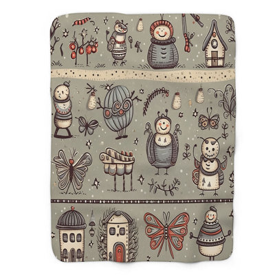 Snowman Season - 1 Piece Premium Blanket