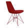 Eiffel Metal Solid Back Side Chair