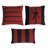 Traditional Ruched 7 Piece Burgundy Comforter Set, Queen-1639677135-1698349567
