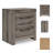 Kaysah 2 Drawer Nightstand-1134919512
