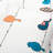 Rowley Birds Reversible Cotton Duvet Cover Multi-750391777