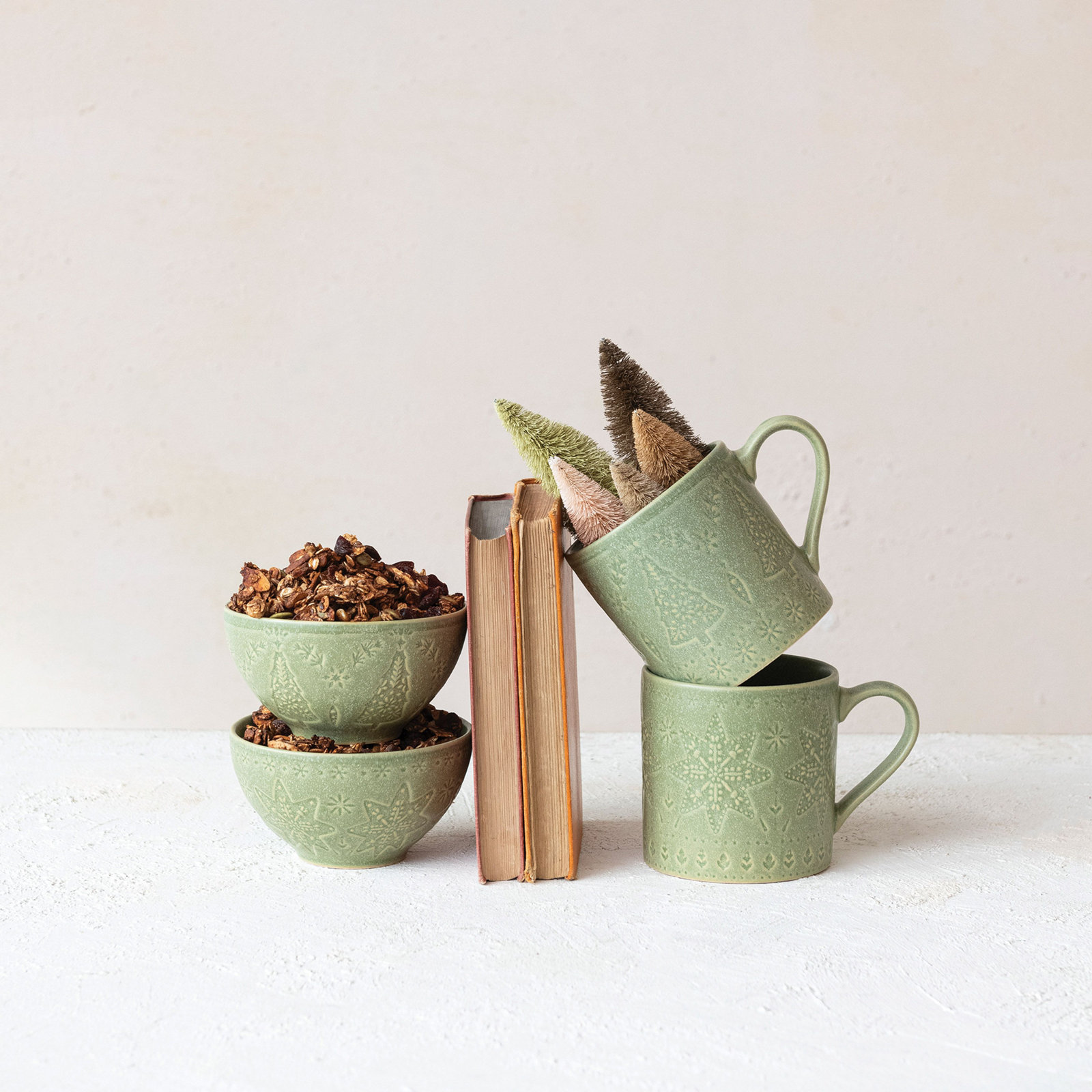 Kazusa Speckled Stoneware Mug