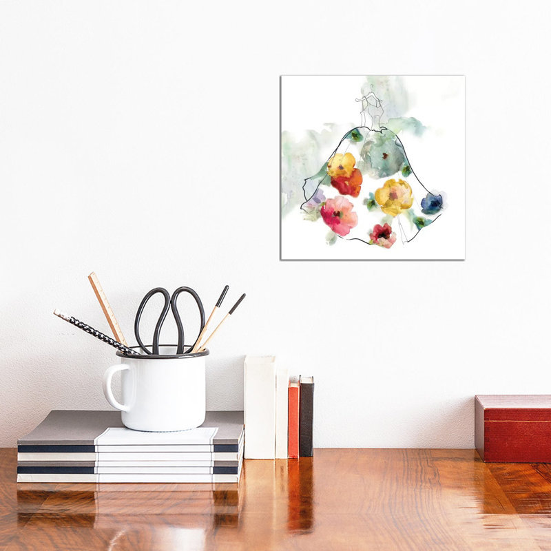 Still Life II by Simon Addyman - Painting on Canvas, Wrapped Canvas, 30.48 cm H x 30.48 cm W