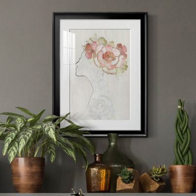 " Fashion Floral Silhouette II "