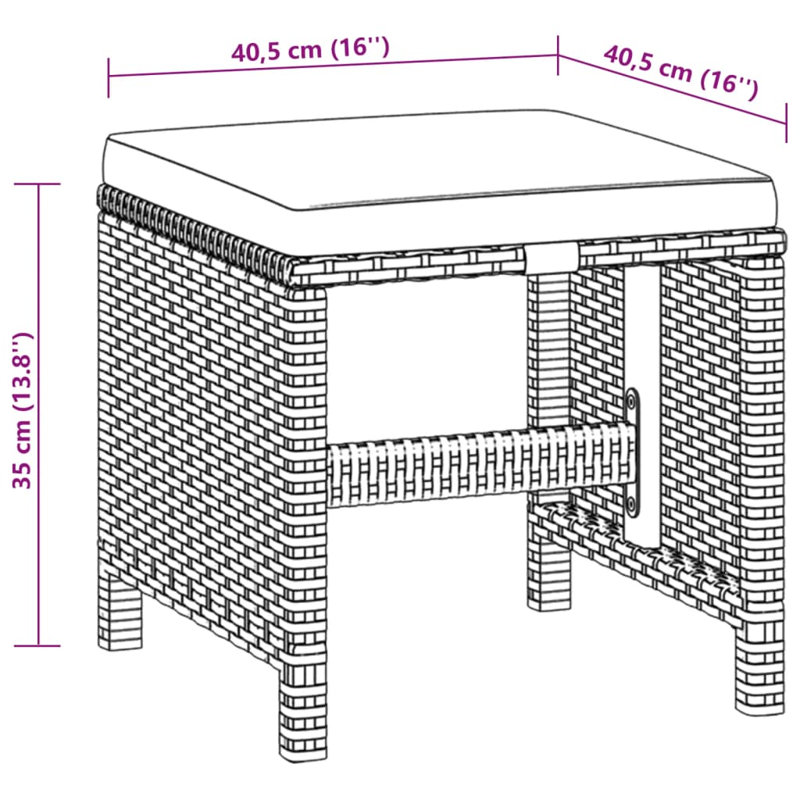 Patio Dining Set with