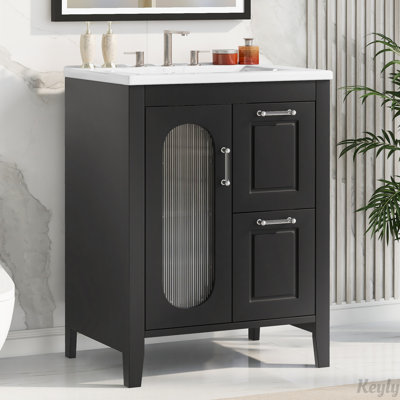 24" Bathroom Vanity with Sink