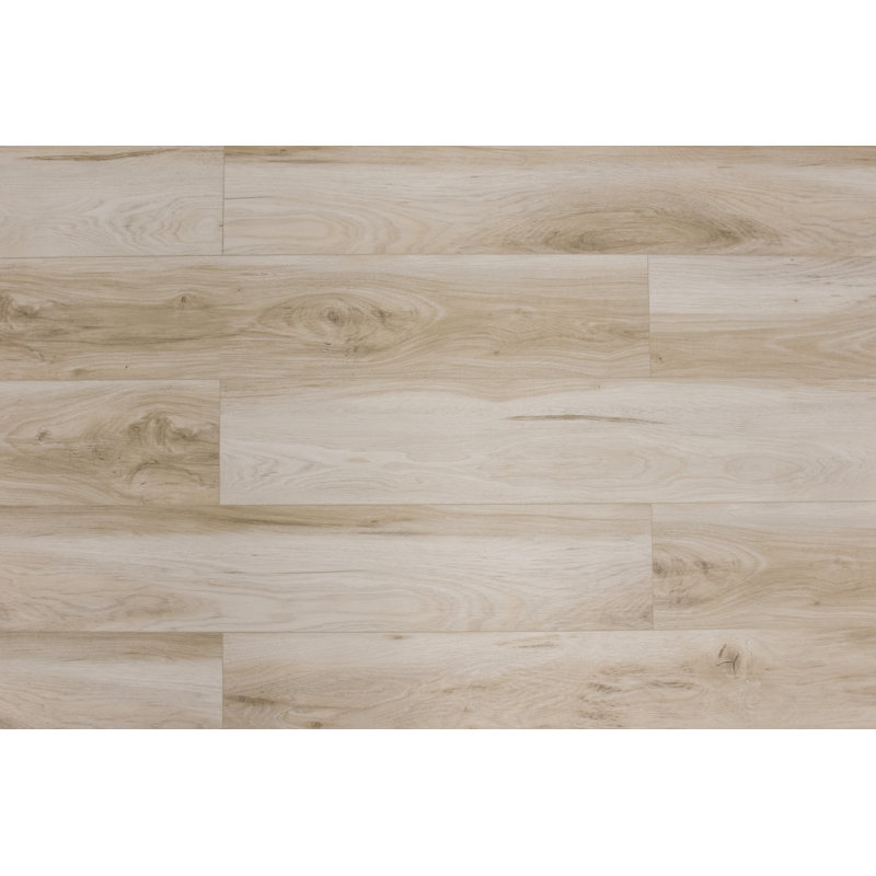 7" x 60" x 7mm Hickory Click SPC Lock Vinyl Plank, Provincial Swan