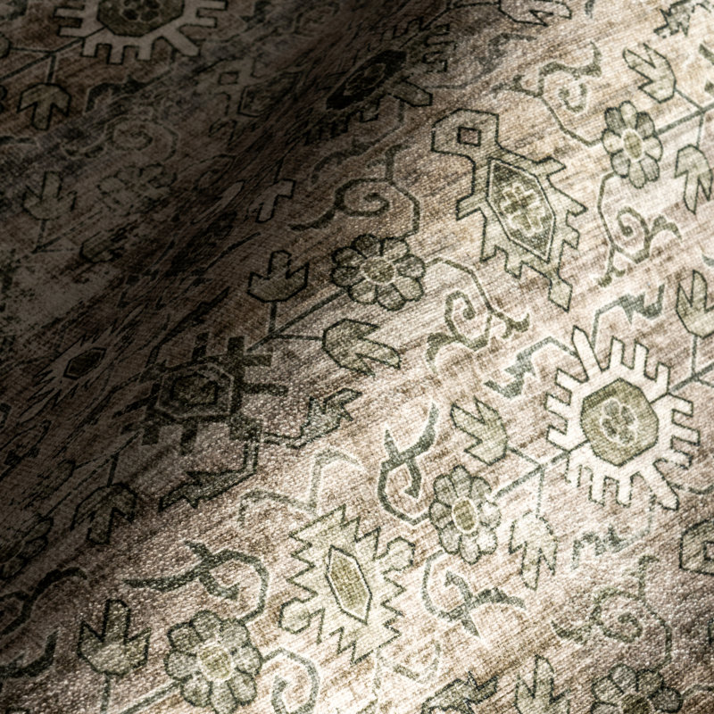 Tapis lavable à la machine Gladus, Rectangle de 5 pi x 8 pi