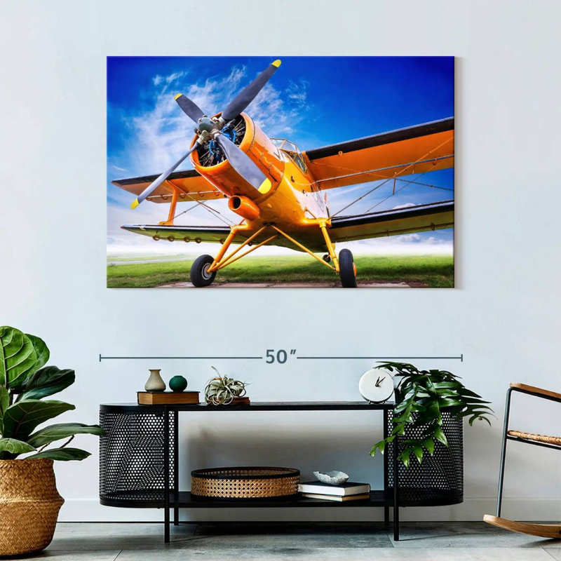 Avion Mehar Orange, H 32 po x l 48 po