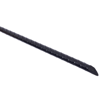 Piquet d'armature avec boucle 16Pcs Grip Rebar 3/8 x 18 pouces en acier robuste et durable avec piquets de tente avec extrémités en angle et boucles de 1 pouce pour les terrains de camping et les abris