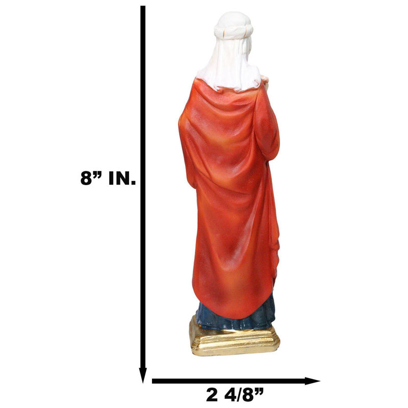 Figurine H 8,25 po Patron Saint Veronica
