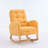 Rocking Chair with Footrest High Back-754929887