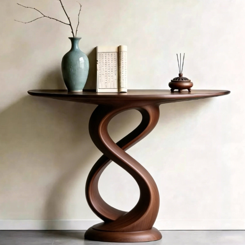 Console Wabi-sabi, 34.6" H x 39.4" W x 13.8" D