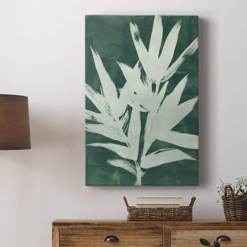 Water Fossil II - Cavas enveloppés de galerie, H 27 po x l 18 po