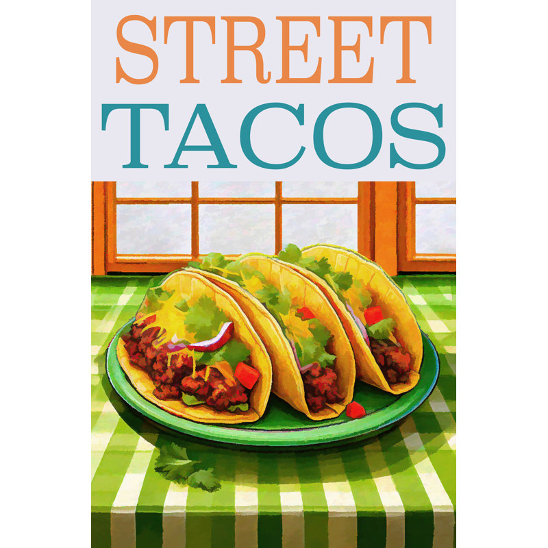 Street Tacos Poster 24x36