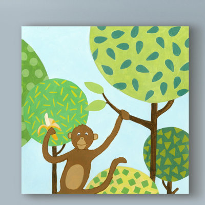 « jungle fun i », art sur toile