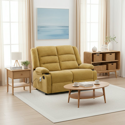 52 Inch Power Loveseat Recliner