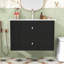 Meuble-lavabo de salle de bain avec lavabo et tiroir de rangement-538217902