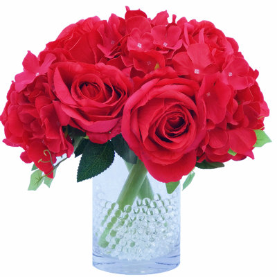 Fabric Arrangement in Vase